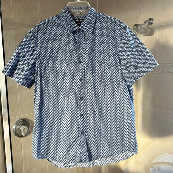 Michael Kors short sleeve button down M - Picture 1 of 4